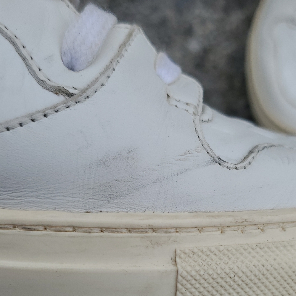 Balenciaga White High-Top Sneakers - Picture 15 of 16